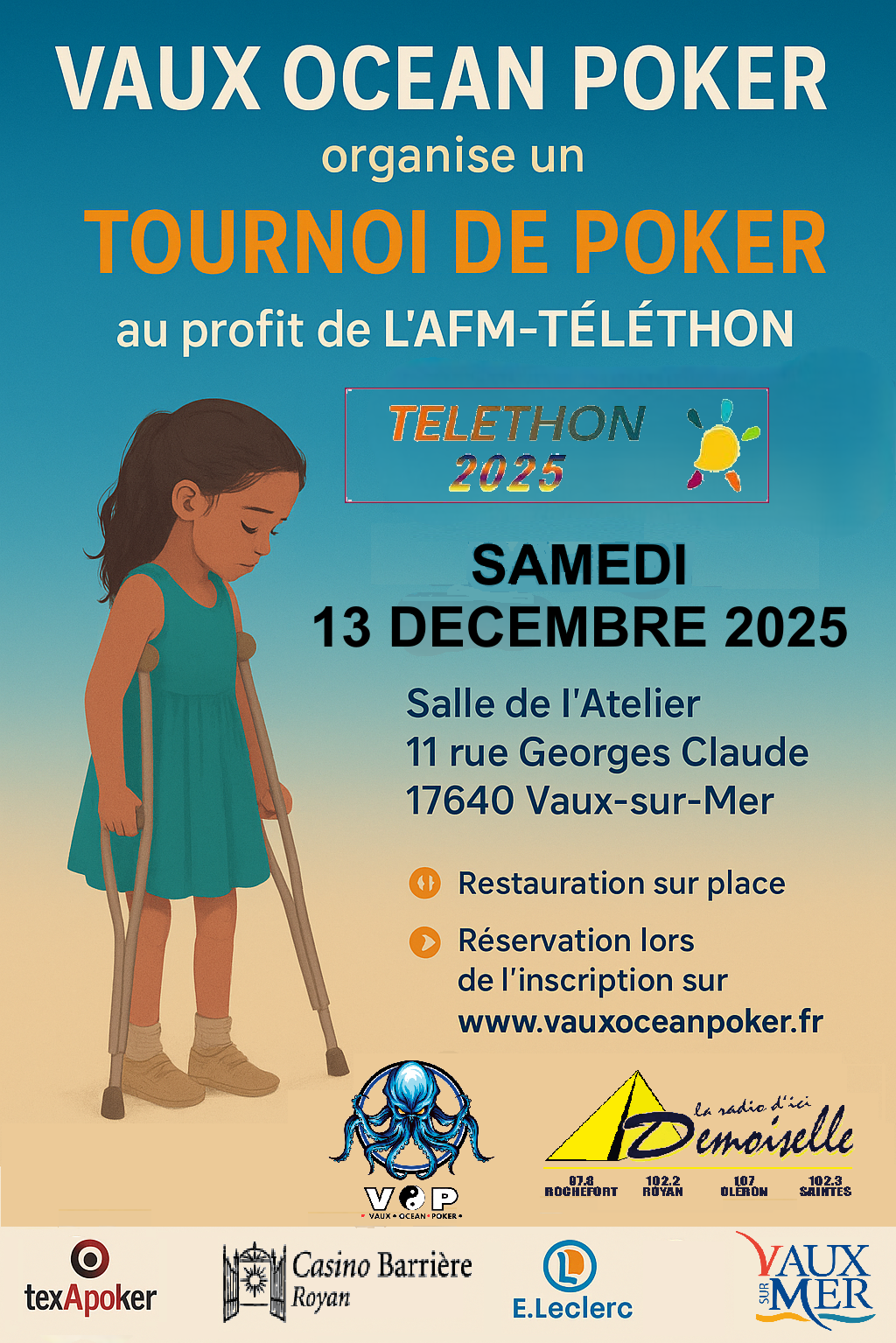 affiche telethon 2025